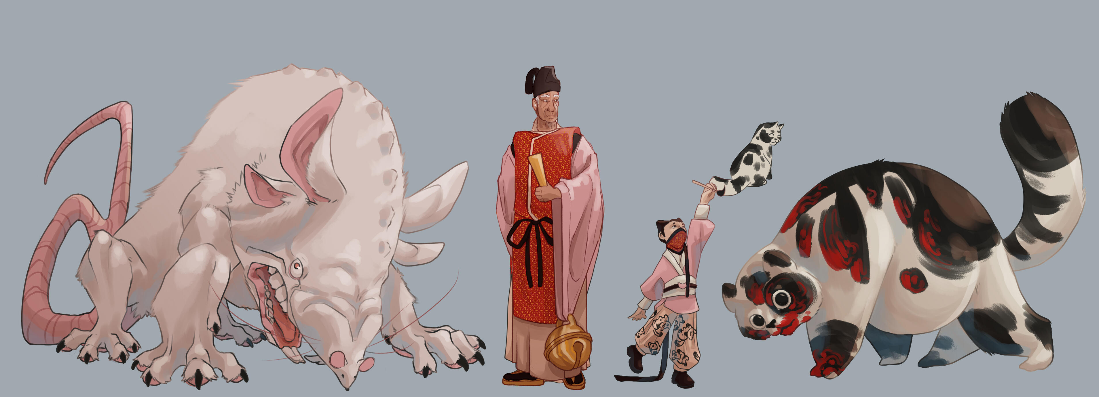 The Boy Who Drew Cats